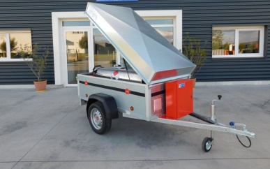 Remorque grv Filln ride – 320 litres pour carburant – Livraison & H...