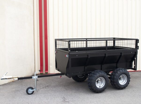 Remorque quad 2 essieux benne bascule manuelle 1200 kg – Livraison ...