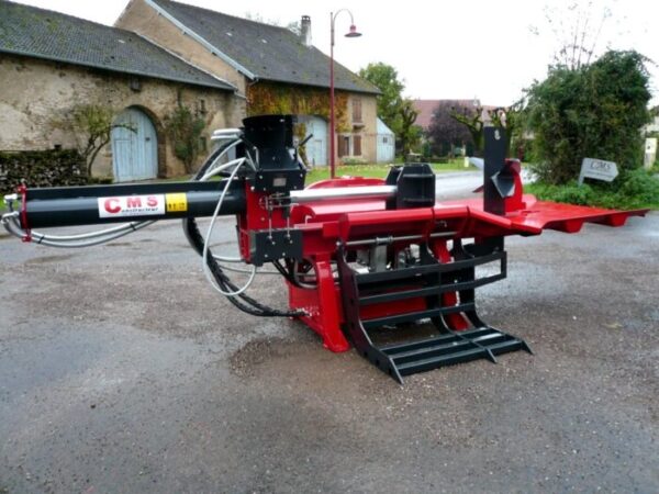 Fendeuse de bûches 45T horizontale avec lève-bûche – Livraison Grat...