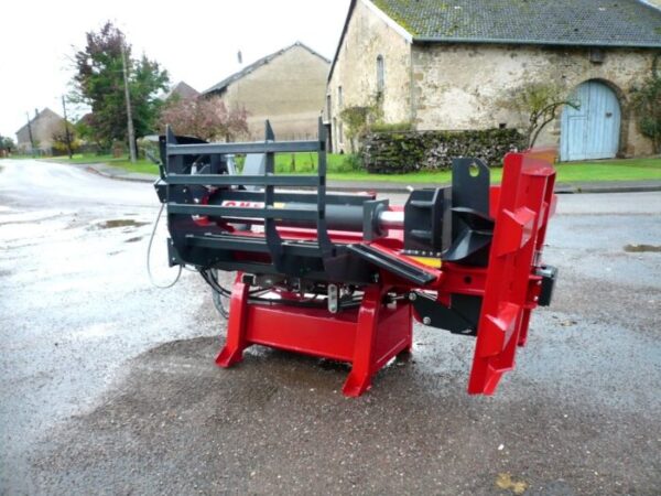 Fendeuse de bûches 45T horizontale avec lève-bûche – Livraison Grat...