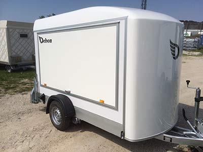 Remorque fourgon atelier C300 hayon porte latérale – Livraison & Ho...