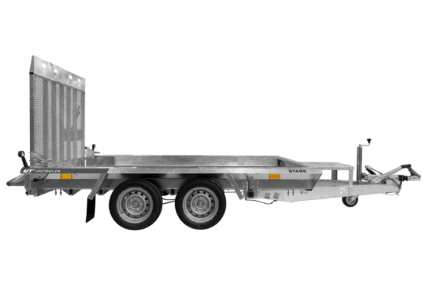 Remorque lourde à deux essieux pour mini-pelles 400180 UNITRAILER S...