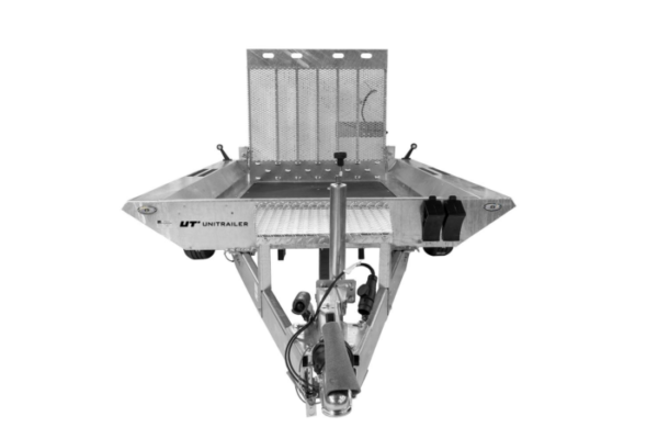 Remorque lourde à deux essieux pour mini-pelles 400180 UNITRAILER S...