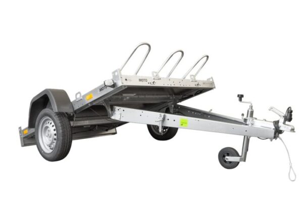 Remorque moto basculante UNITRAILER MOTO 3 – Transport 3 motos 750 ...