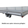 Remorque plateau Lider Réf 32660 – Transport efficace – Livraison &...