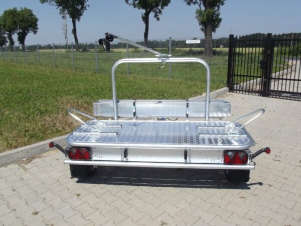 att-6019.jpg Remorque Porte Moto Transversale Camping car – Chargement Facile – ...