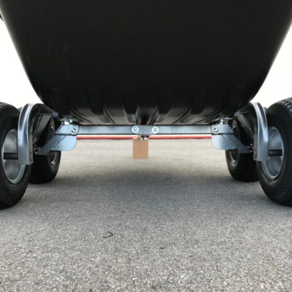 Remorque Quad 2 Essieux Benne Basculante Manuelle 550 kg – Livraiso...