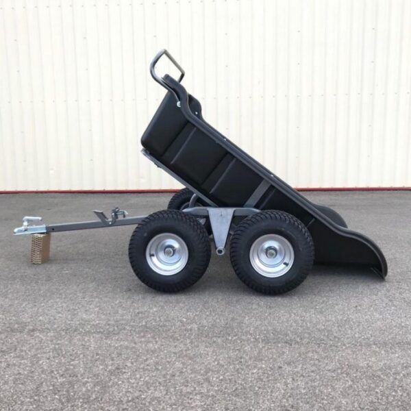 Remorque Quad 2 Essieux Benne Basculante Manuelle 550 kg – Livraiso...