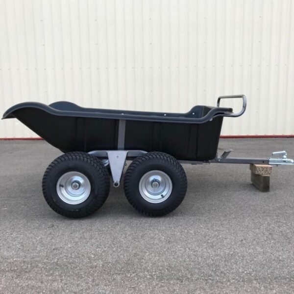 Remorque Quad 2 Essieux Benne Basculante Manuelle 550 kg – Livraiso...