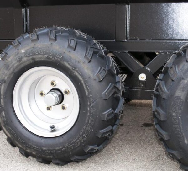 Remorque quad 2 essieux benne bascule manuelle 1200 kg – Livraison ...