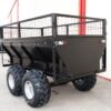 Remorque quad 2 essieux benne bascule manuelle 1200 kg – Livraison ...