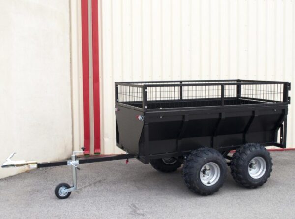 Remorque quad 2 essieux benne bascule manuelle 1200 kg – Livraison ...