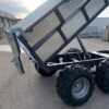 Remorque quad 2 essieux benne électro-hydraulique 1400 kg – Livrais...