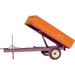 Remorque à bennage hydraulique avec ridelles – RMTB1020 – Livraison...