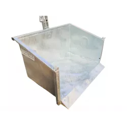 Benne 3 points galvanisée LIDERFARM 1m00 charge 600kg – Robustesse ...