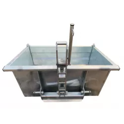 Benne 3 points galvanisée LIDERFARM 1m00 charge 600kg – Robustesse ...