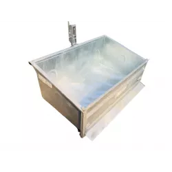 Benne 3 points galvanisée LIDERFARM 1m40 charge 600kg – Robustesse ...