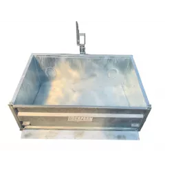 Benne 3 points galvanisée LIDERFARM 1m40 charge 600kg – Robustesse ...