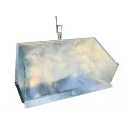 Benne 3 points galvanisée LIDERFARM 1m60 charge 600kg – Robustesse ...