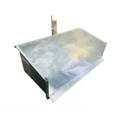 Benne 3 points galvanisée LIDERFARM 1m80 charge 800kg – Robustesse ...