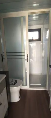 Conteneur Tiny House XXL Chalet de luxe pliable – 40 pieds 12 mètre...