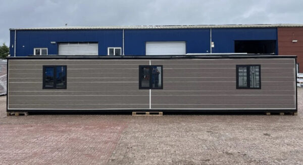 Conteneur Tiny House XXL Chalet de luxe pliable – 40 pieds 12 mètre...