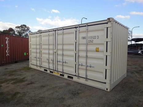 Container 20 pieds High Cube Open Side – Premier VOYAGE-Neuf – Prix...