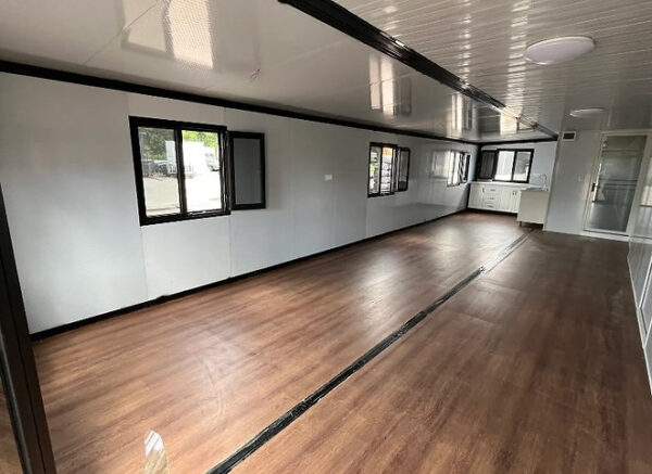 Conteneur Tiny House XXL Chalet de luxe pliable – 40 pieds 12 mètre...