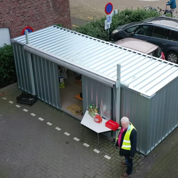 Conteneur démontable rapide Premium 62 Double Porte Short Side-Neuf...