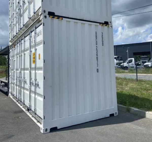 Container 20 pieds High Cube Open Side – Premier VOYAGE-Neuf – Prix...
