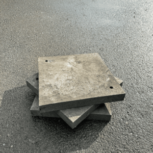 Cales tout type de sol – Lot de 6 unités pour container maritime 40...