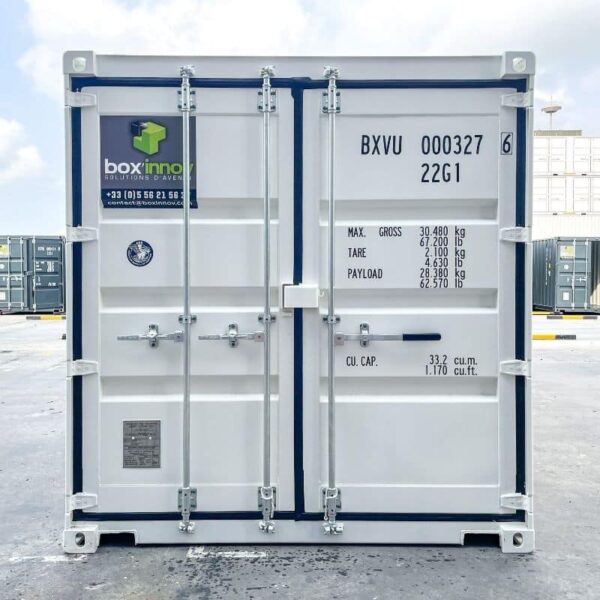 Container maritime 20 pieds DRY 1er voyage | Achat & Livraison Rapide