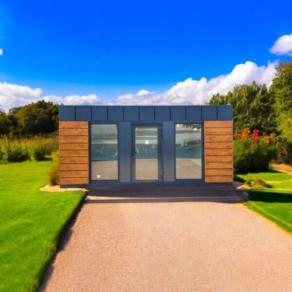 Bureau de jardin votre espace de travail indépendant moderne et con...