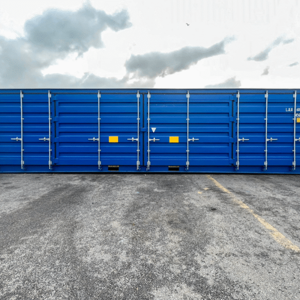 Container maritime 40 pieds high cube open side – Devis Gratuit