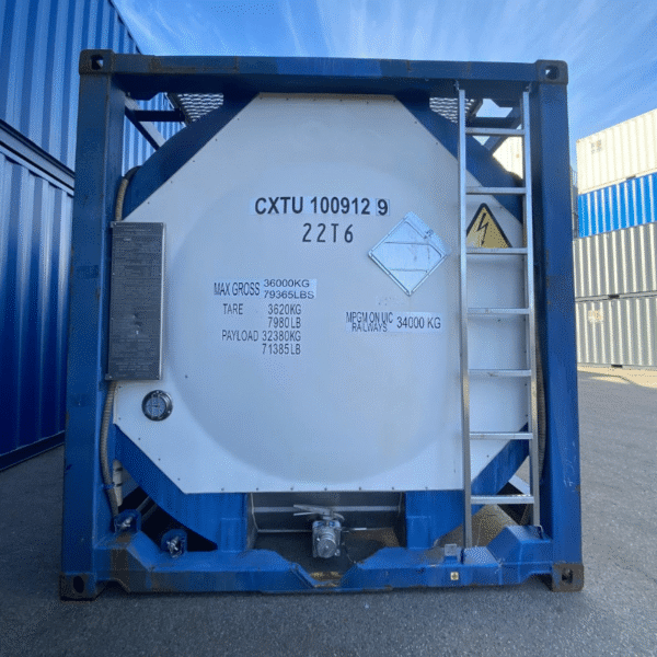 Conteneur citerne 20 pieds occasion – 9129 | Achat & Livraison Rapide