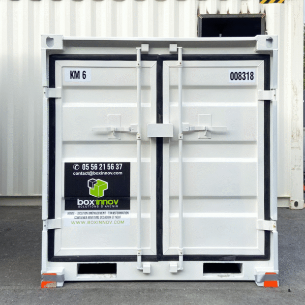 Conteneur 6 pieds de stockage – 8318 – Stockage Sécurisé & Livraison