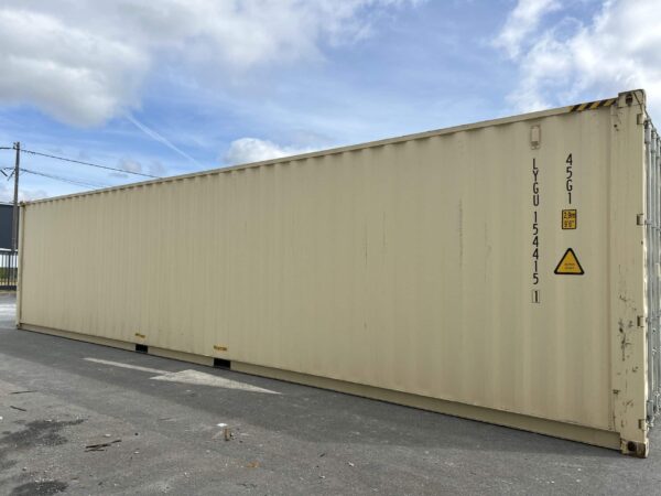 Conteneur 40 pieds dry high cube neuf – 4415 – Devis Gratuit