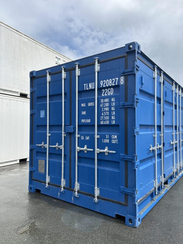 Container 20 pieds dry open side neuf – 0827 | Achat & Livraison Ra...