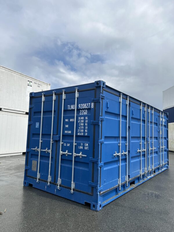 Container 20 pieds dry open side neuf – 0827 | Achat & Livraison Ra...